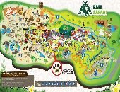 Map of Bali Safari Marine Park